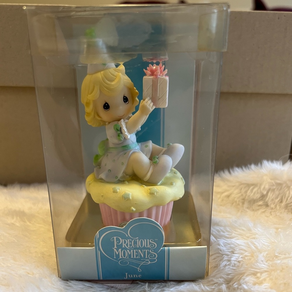PRECIOUS MOMENTS June Birthday Wishes Figurine